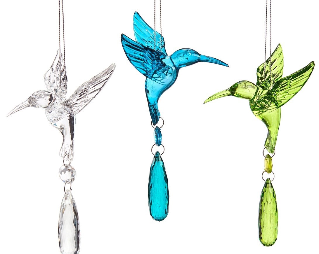 Hummingbird Suncatcher Ornament